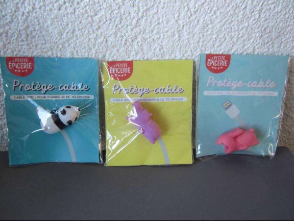 Protège-câble pour chargeur de téléphone (5.-/pce) NEUF