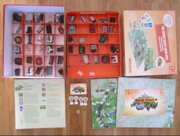 Le grand jeu Suisse Mania Migros (selon photo).