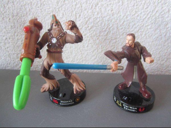 Lot de 2 figurines Star Wars : selon photos