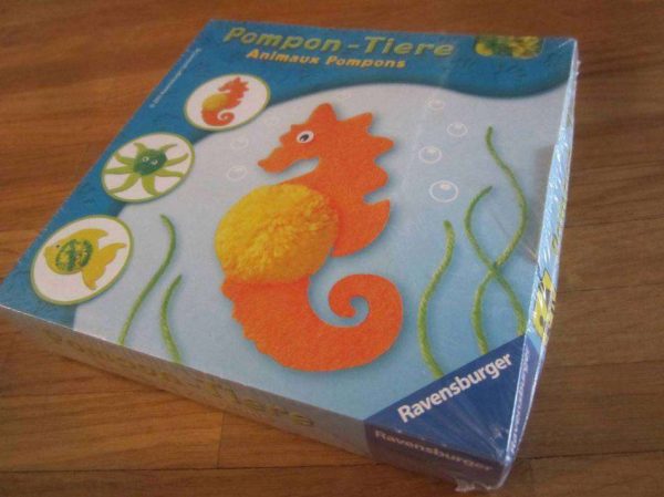 Animaux Pompons Ravensburger (neuf, sous emballage).