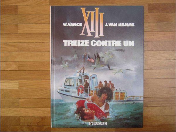 BD XIII Treize contre un, W. Vance, J. Van Hamme, Dargaud.