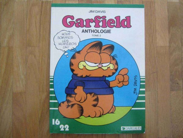 BD 16/22 Jim Davis, Garfield Anthologie Tome 2 (1984).