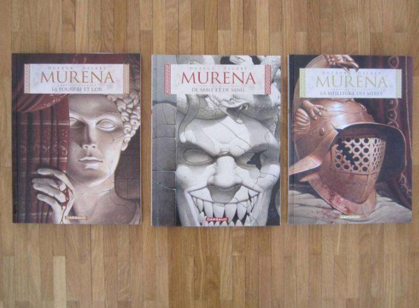 Lot de 3 BD MURENA, Dargaud (en très bon état)