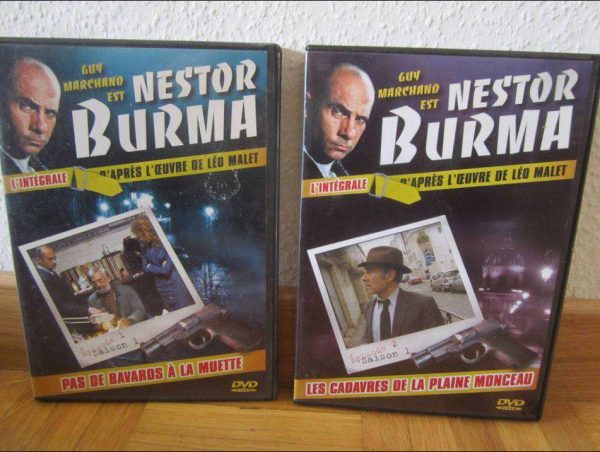 Lot 2 DVD Nestor Burma Ep. 1 & 2, Saison 1 - Guy Marchand