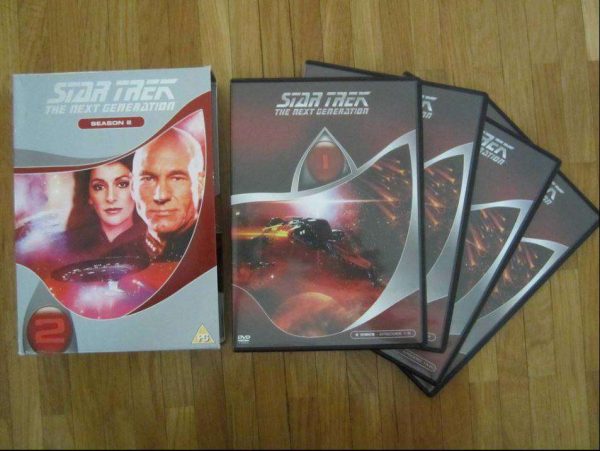 Coffret DVD Star Trek - saison 2 (manque DVD no 2)