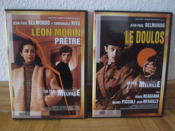 Lot 2 DVD Léon Morin Prêtre + Le Doulos - Belmondo