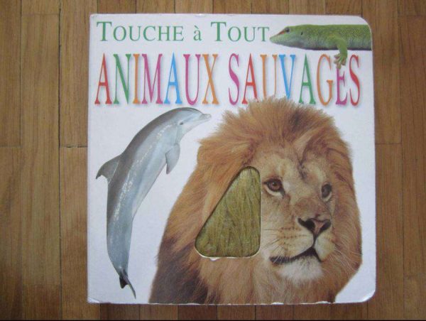 Touche à tout : animaux sauvages, Langue au chat.
