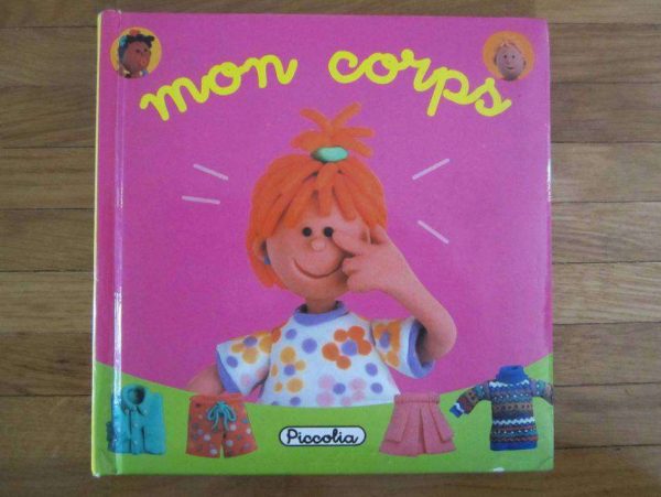 Livre "mon corps" Piccolia (d'occasion).