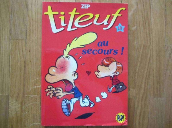 Livre Titeuf au secours ! Pop (en bon état)