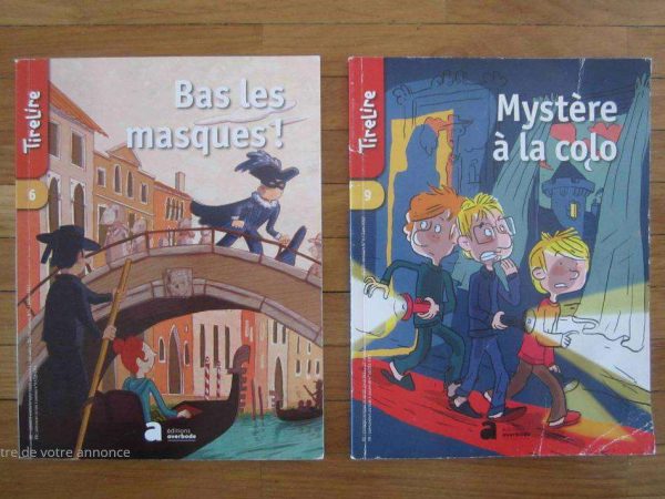 Lot de 2 petits livres TireLire : nos 6 & 9