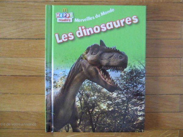 Petit livre McDonald's Merveilles du Monde : Les dinosaures