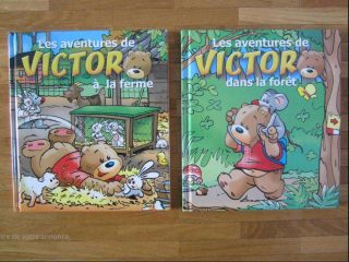 Lot de 2 livres "Les aventures de Victor" (d'occasion)