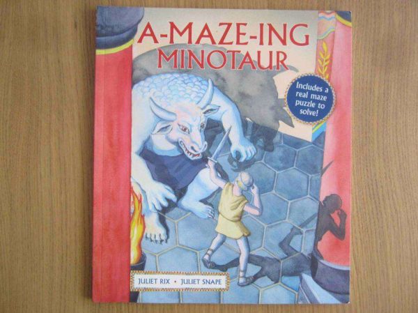 Livre en anglais A-MAZE-ING MINOTAUR, Juliet Rix