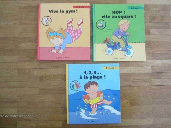 Livres Les petits sportifs 2-4 ans (d'occasion) CHF 5 pce