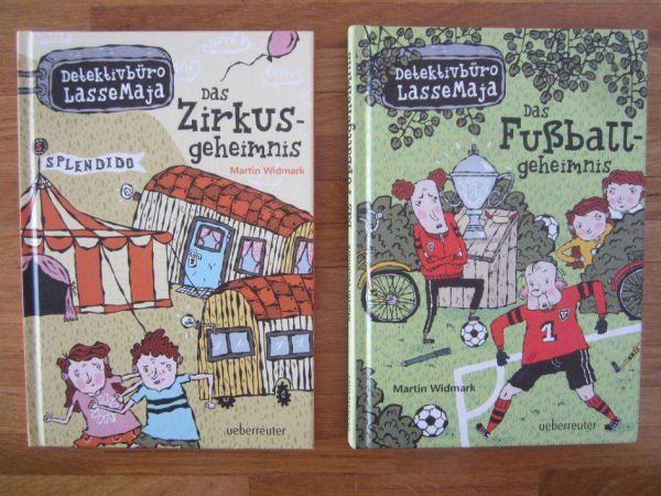 Livres en allemand Detektivbüro LasseMaja (en parfait état)