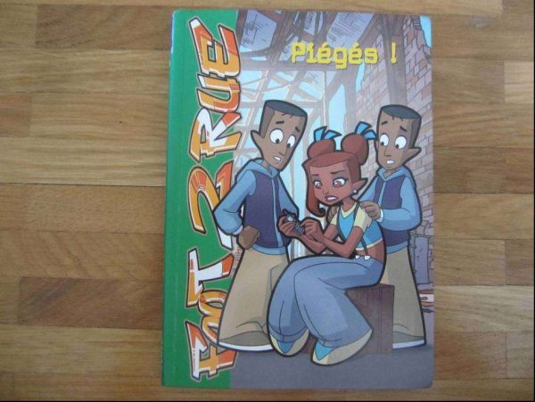 Foot 2 rue : Piégés ! La bibliothèque verte (en bon état)