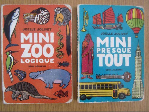 Lot de 2 petits livres cartonnés, Joëlle Jolivet