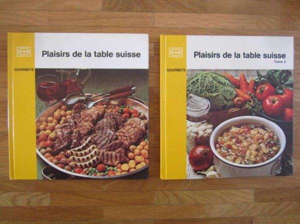 2 livres de cuisine SILVA : Gourmets (Fr. 8.-/le livre)