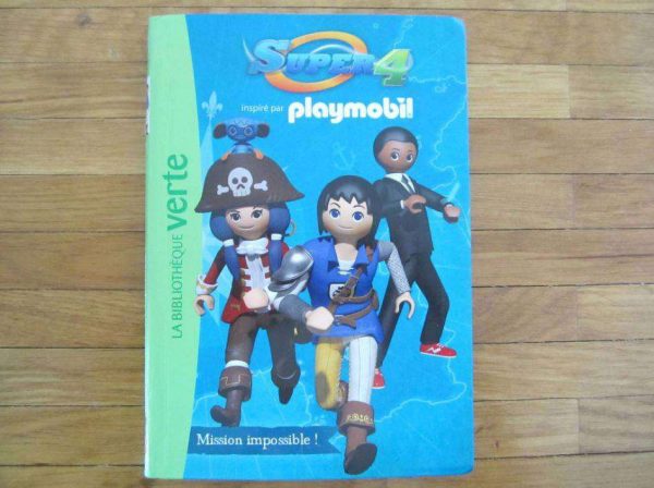 Super 4 inspiré par Playmobil, La bibliothèque verte