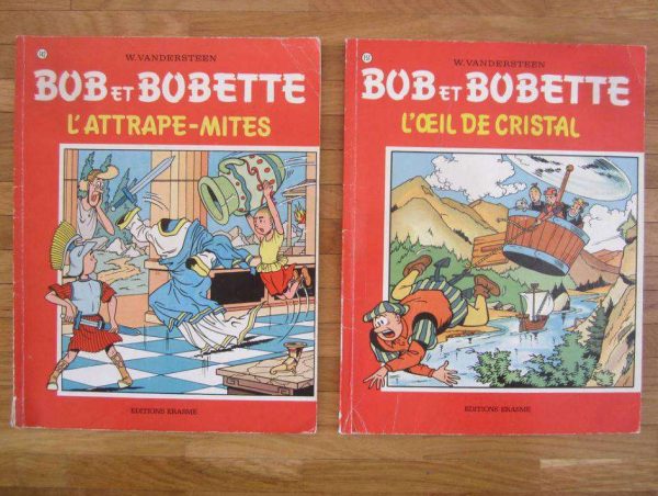 2 livres Bob et Bobette (édition 1975) : CHF 10.-/pce