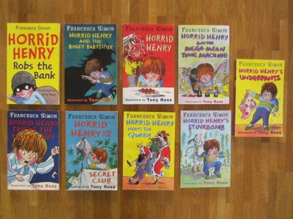 9 livres "Horrid Henry" - Francesca Simon : Fr. 4.50/pce