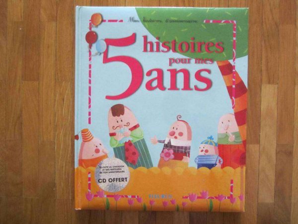 5 histoires pour mes 5 ans (livre sans CD) - Fleurus