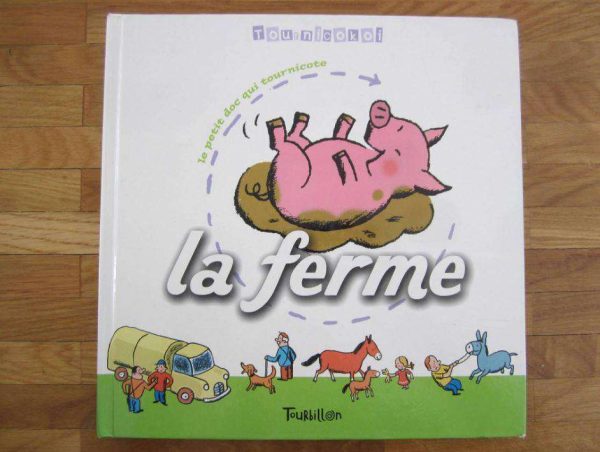 Livre "La ferme" le petit doc qui tournicote - Tourbillon