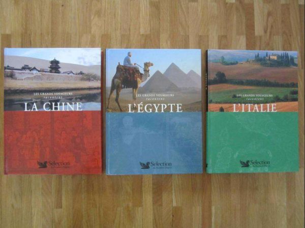 Les grands voyageurs racontent : Chine, Egypte, Italie