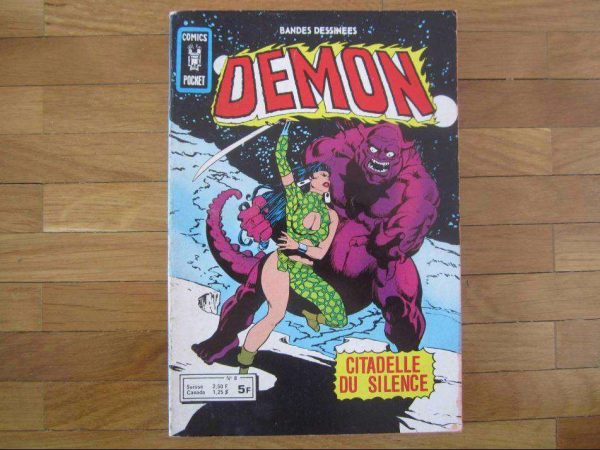 BD comics pocket DEMON, ancienne édition 10/1978