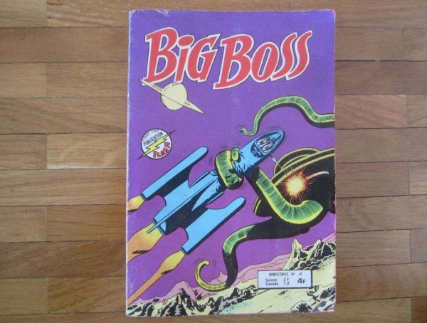 BD comics pocket BIG BOSS N. 41, ancienne édition 05/1979