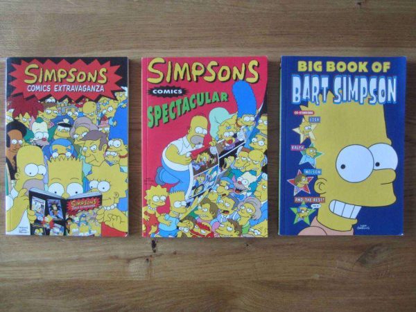 BD en anglais SIMPSONS (en parfait état) CHF 5/pce