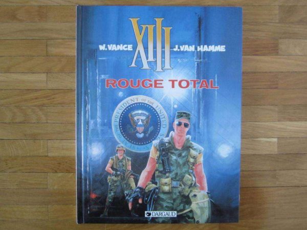 BD XIII Rouge Total, W. Vance, J. Van Hamme, 1988 EO