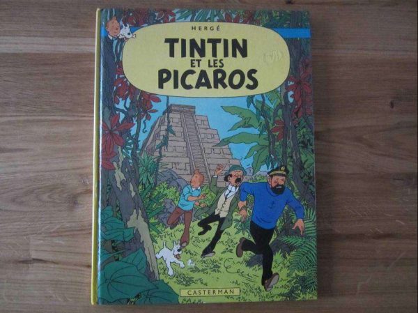 BD Tintin et les Picaros - Edition Casterman 1976