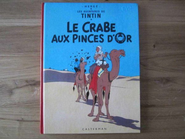 BD Tintin Le Crabe aux Pinces d'Or - Ancienne édition
