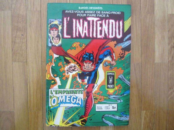 BD L'inattendu No 17 L'empreinte d'Omega, 10/1979