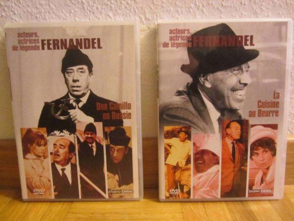 Lot de 2 DVD Fernandel : Don Camillo en Russie & La Cuisine au Beurre