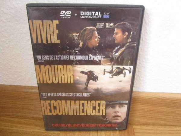 DVD Vivre, mourir, recommencer - Cruise, Blunt