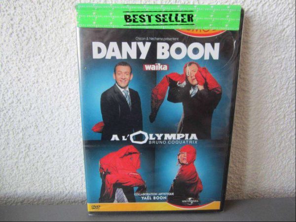DVD Dany Boon à l'Olympia Waïka (NEUF, sous blister)