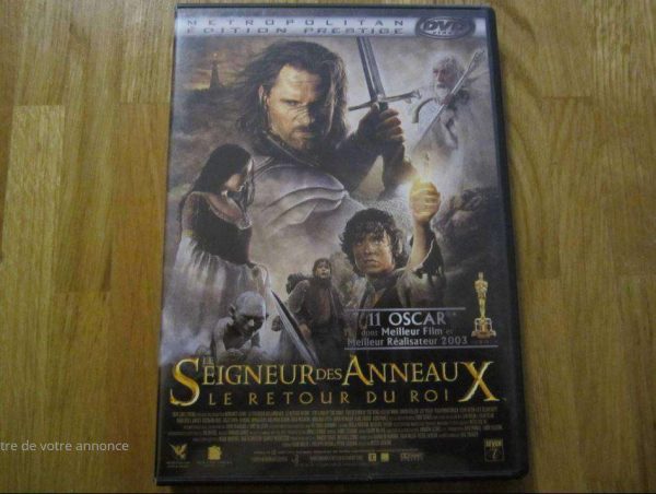 Double DVD Le Seigneur des Anneaux, Le retour du roi (2 DVD)