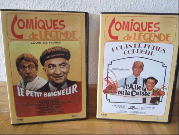 Lot de 2 DVD Comiques de légende : Louis de Funès