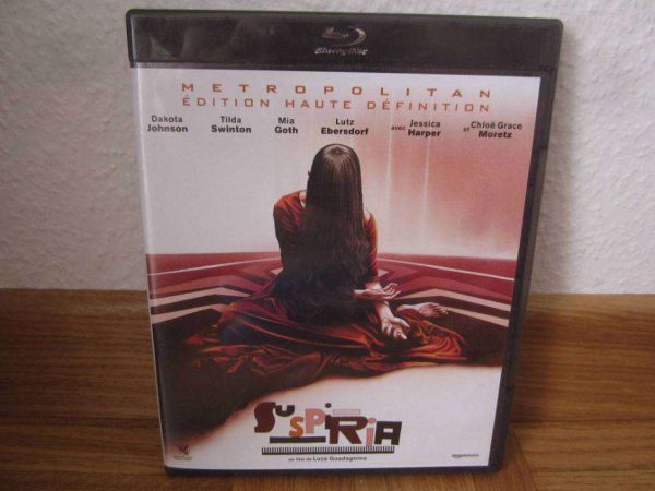 Blu-Ray SUSPIRIA - Johnson, Swinton, Goth, Ebersdorf