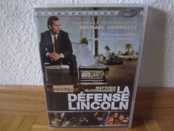 DVD La défense Lincoln - Matthew McConaughey