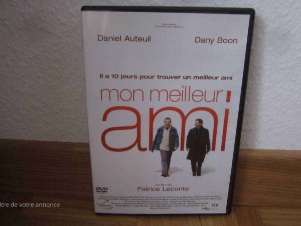 DVD Mon meilleur ami, film de P. Leconte - Auteuil, Boon