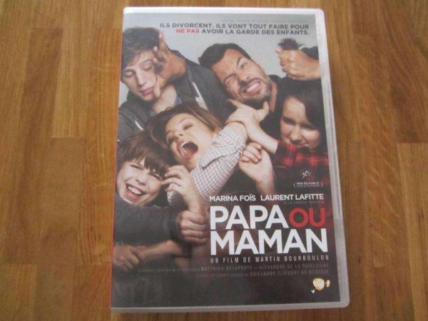 DVD "Papa ou maman" avec Marina Foïs et Laurent Lafitte