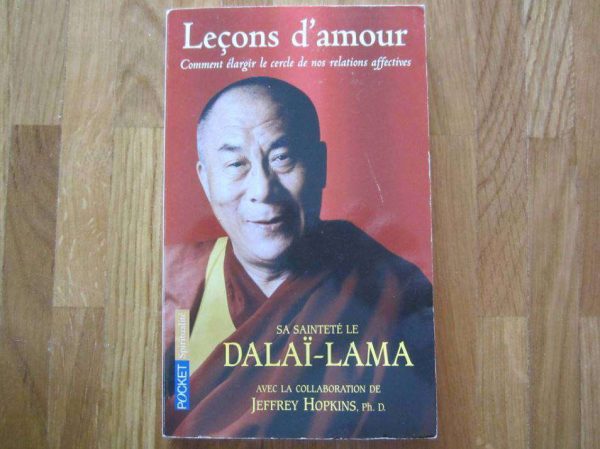 Livre Pocket "Leçons d'amour", Sa sainteté Le Dalaï-Lama