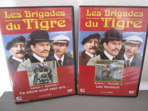 Lot de 2 DVD Les Brigades du Tigre, saison 1, ép. 1 et 2