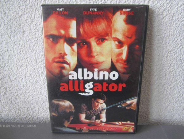 DVD Albino Alligator, de Kevin Spacey - Dillon, Dunaway, Sinise