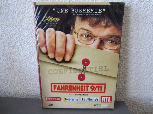 Double DVD "Fahrenheit 9/11", Michael Moore (NEUF, emballé)