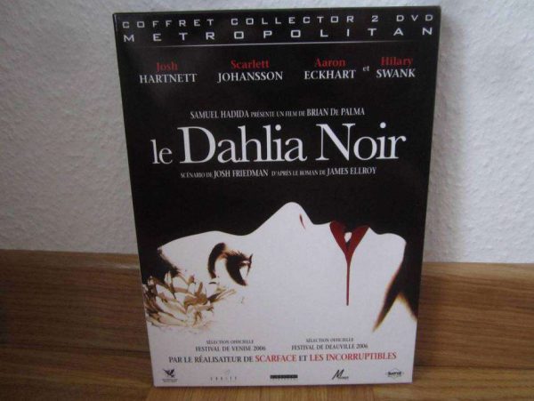 Coffret collector 2 DVD Le Dahlia Noir - Johansson, Swank