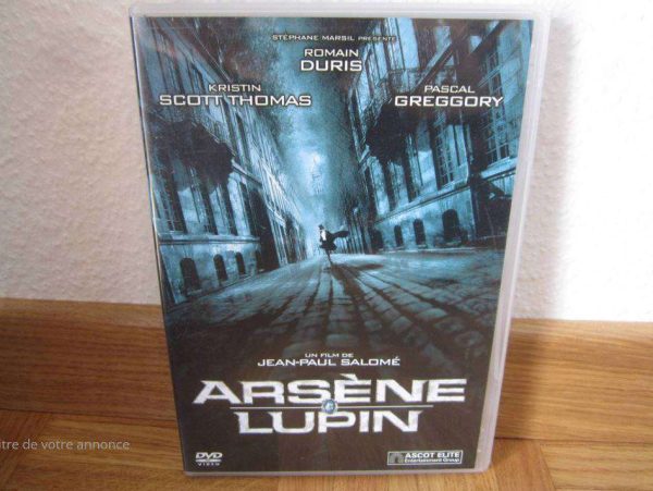 DVD Arsène Lupin - Scott Thomas, Duris, Greggory